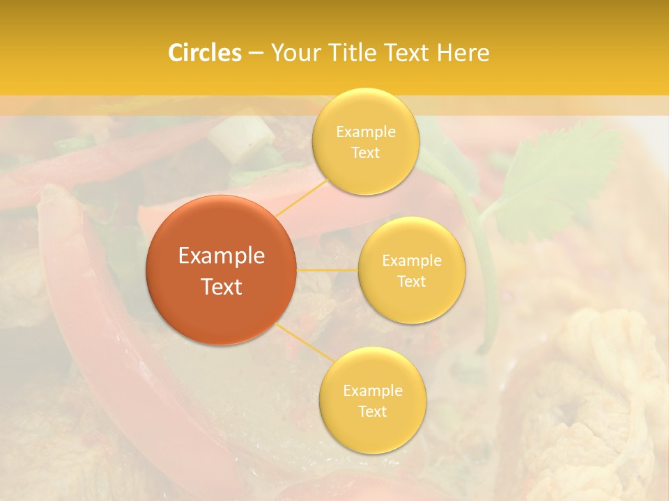 Course Bowl Rice PowerPoint Template