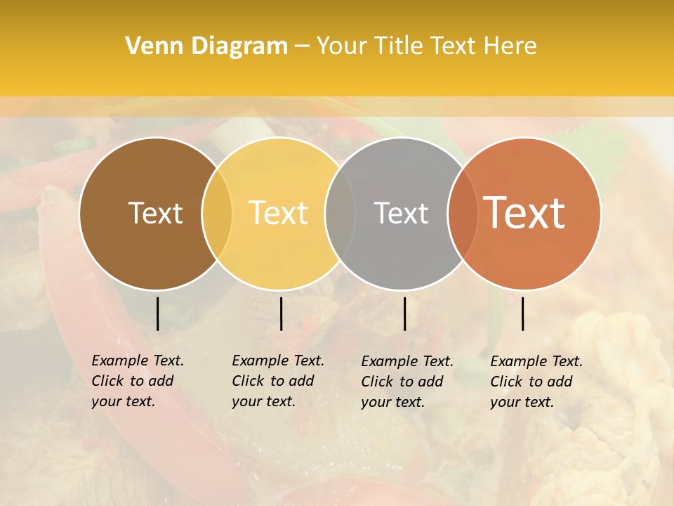 Course Bowl Rice PowerPoint Template