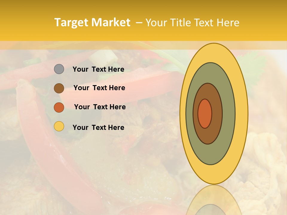 Course Bowl Rice PowerPoint Template