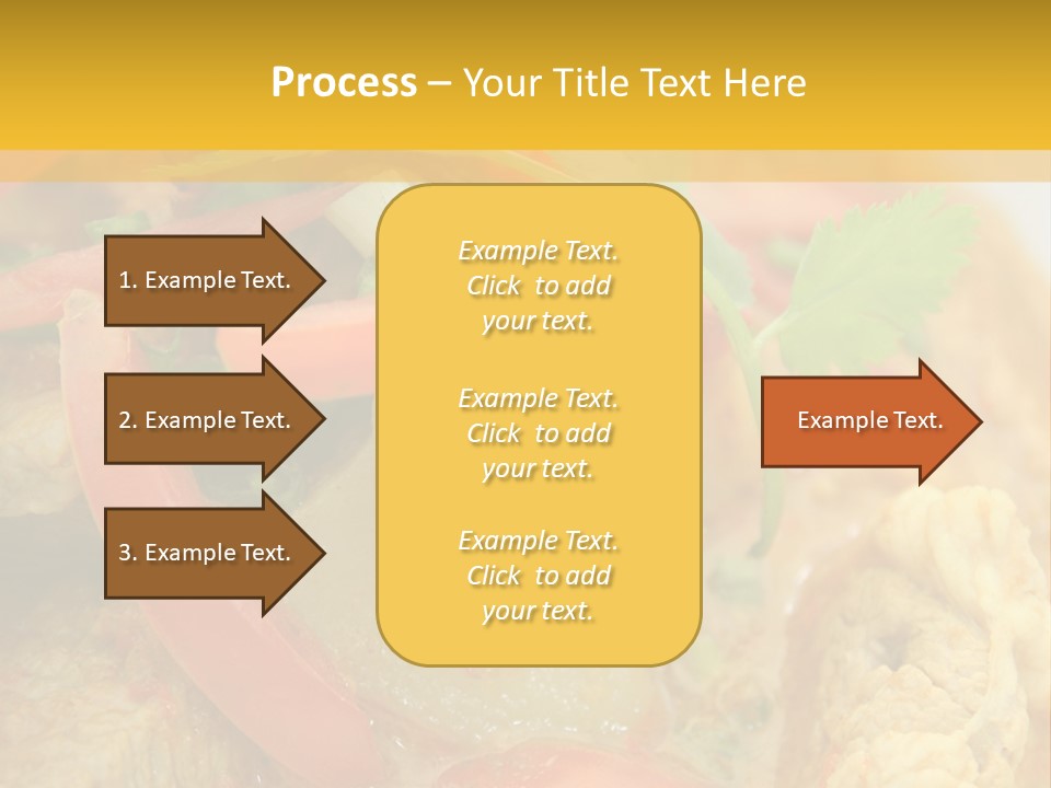 Course Bowl Rice PowerPoint Template