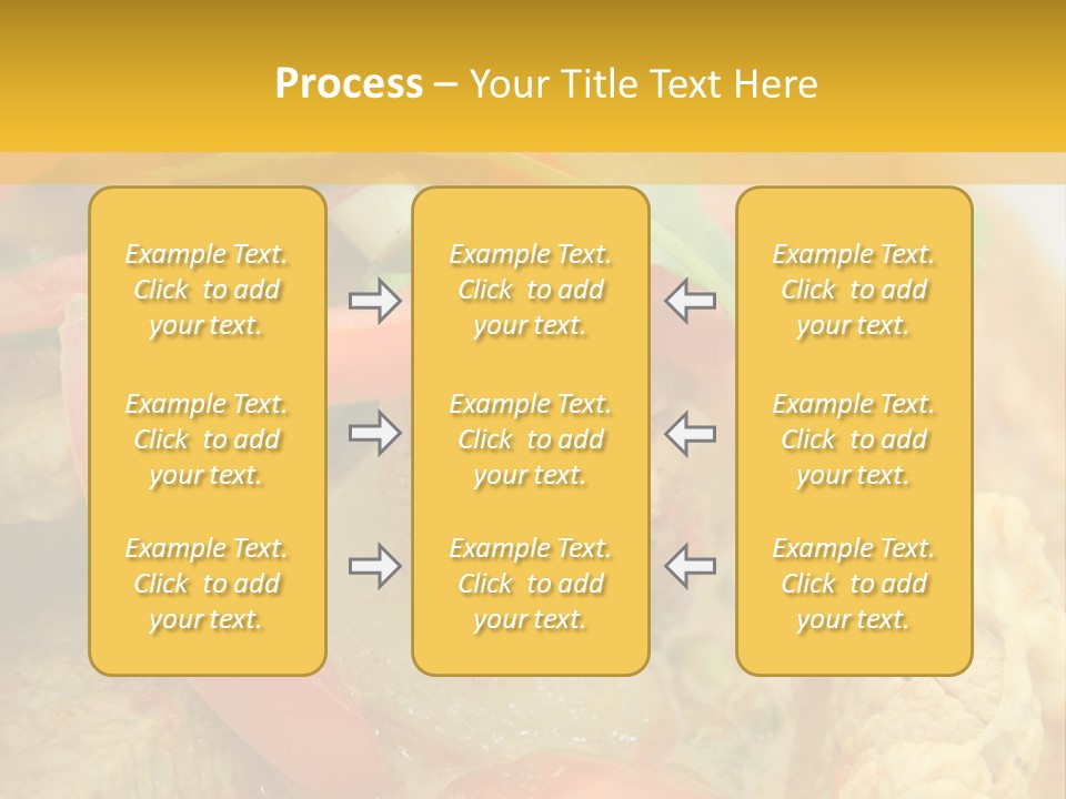 Course Bowl Rice PowerPoint Template