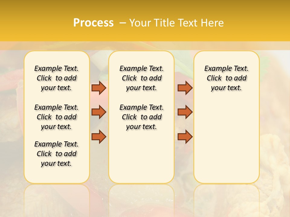 Course Bowl Rice PowerPoint Template