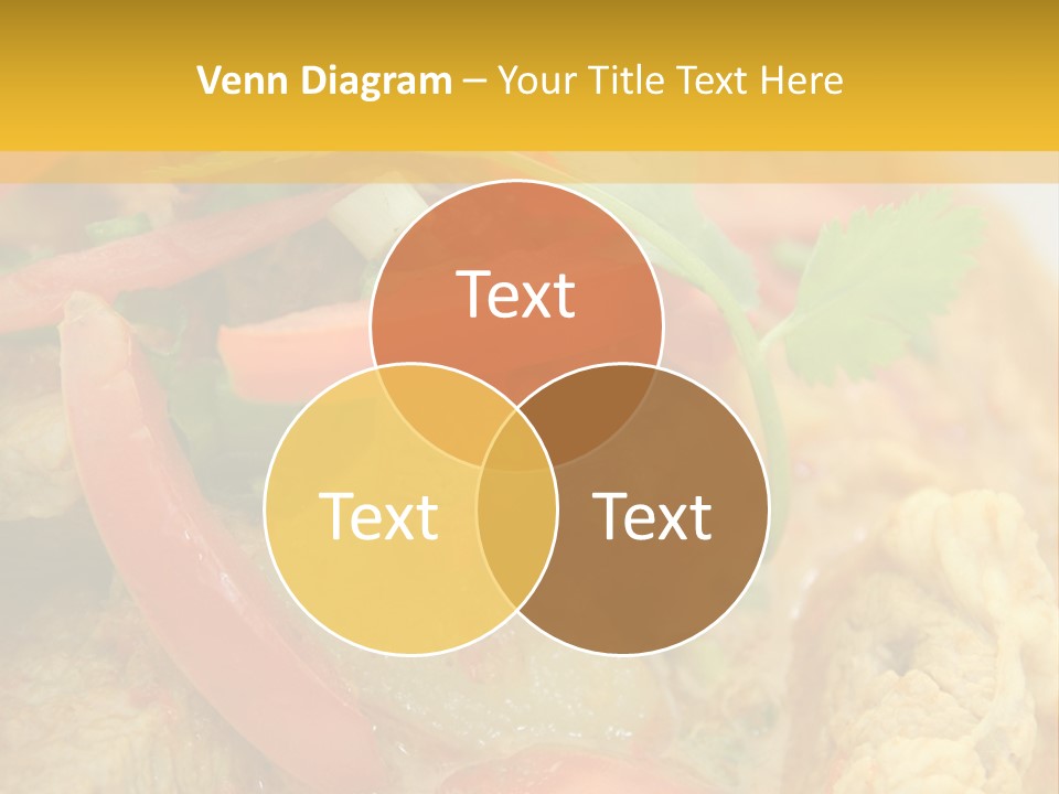 Course Bowl Rice PowerPoint Template