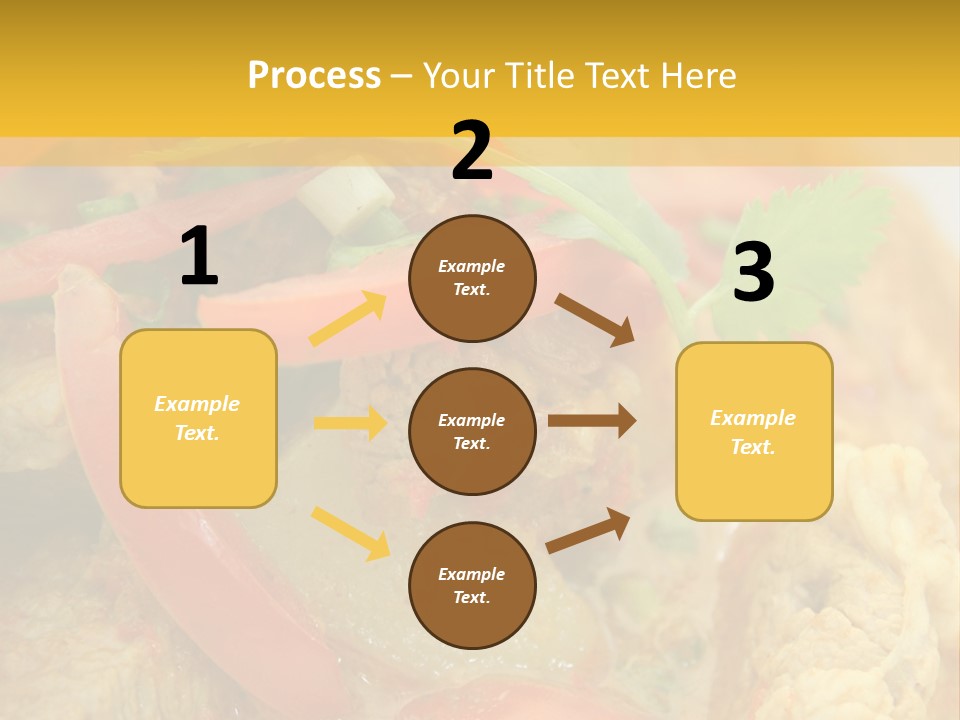Course Bowl Rice PowerPoint Template