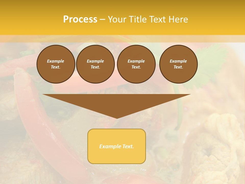 Course Bowl Rice PowerPoint Template