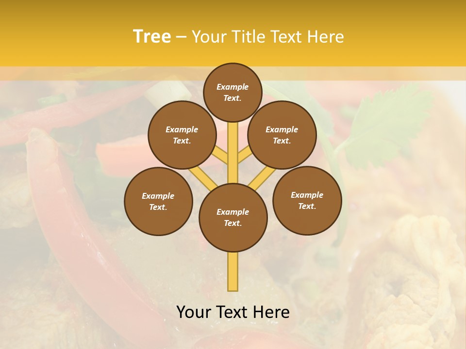 Course Bowl Rice PowerPoint Template