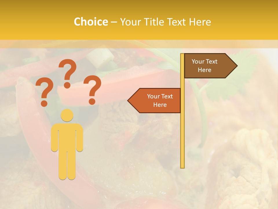 Course Bowl Rice PowerPoint Template