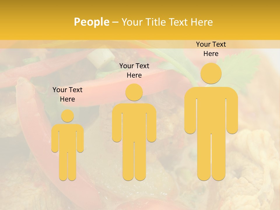 Course Bowl Rice PowerPoint Template