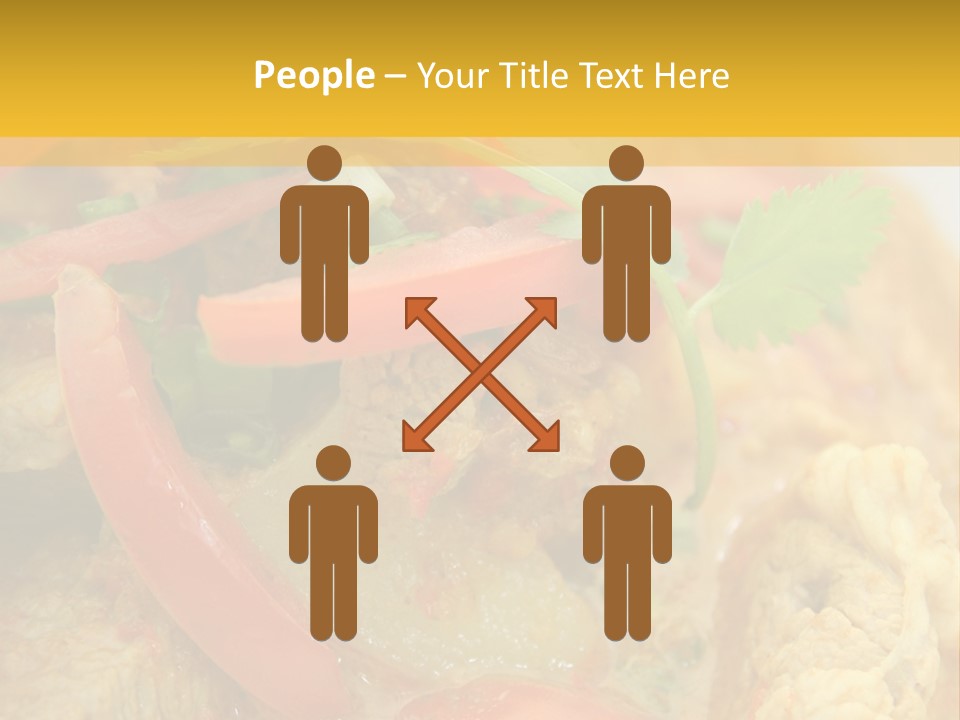 Course Bowl Rice PowerPoint Template