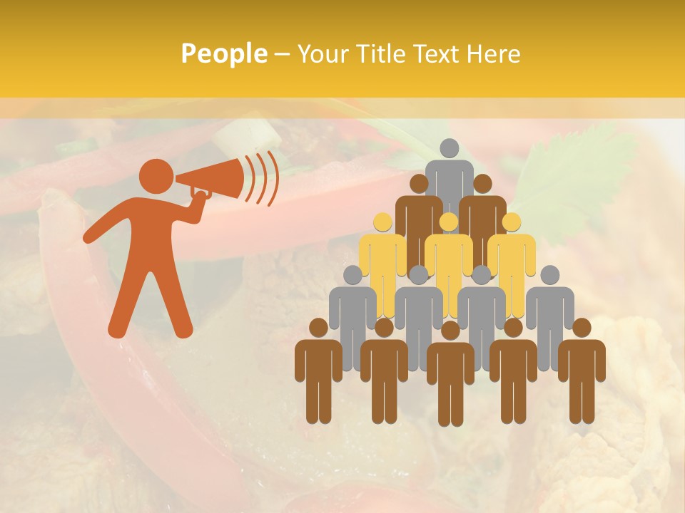 Course Bowl Rice PowerPoint Template