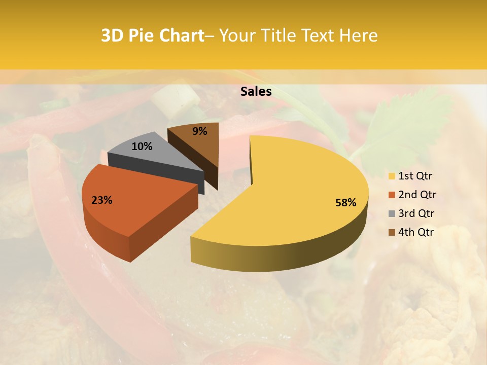 Course Bowl Rice PowerPoint Template