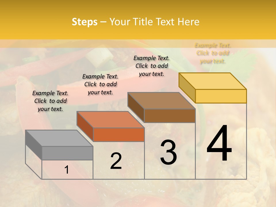 Course Bowl Rice PowerPoint Template