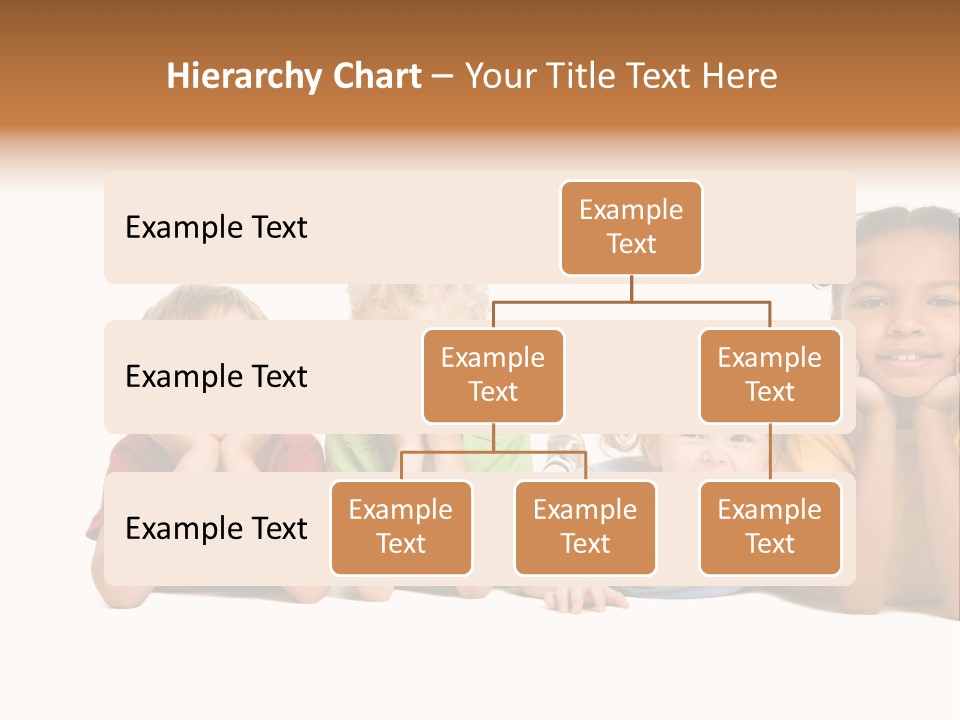 Isolation Little Schoolchild PowerPoint Template