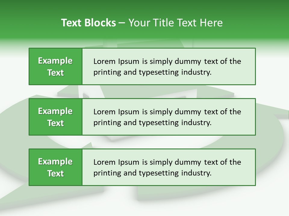 Solar Panel Neighbourhood Green PowerPoint Template