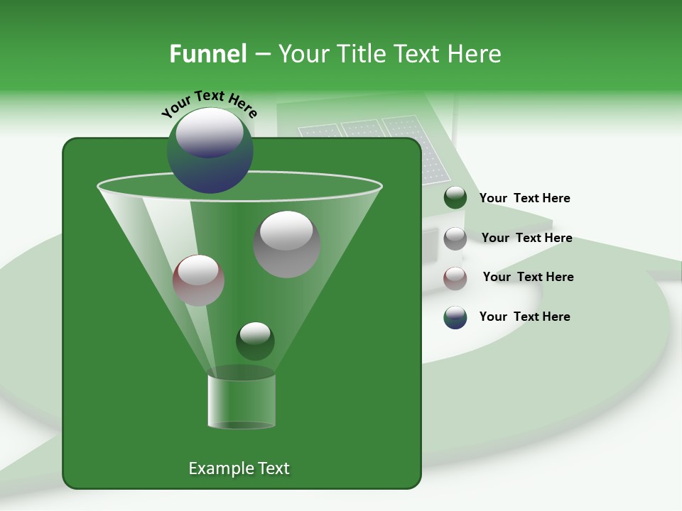 Solar Panel Neighbourhood Green PowerPoint Template