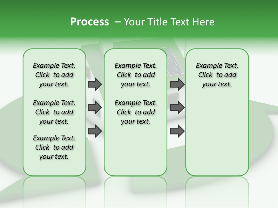 Solar Panel Neighbourhood Green PowerPoint Template