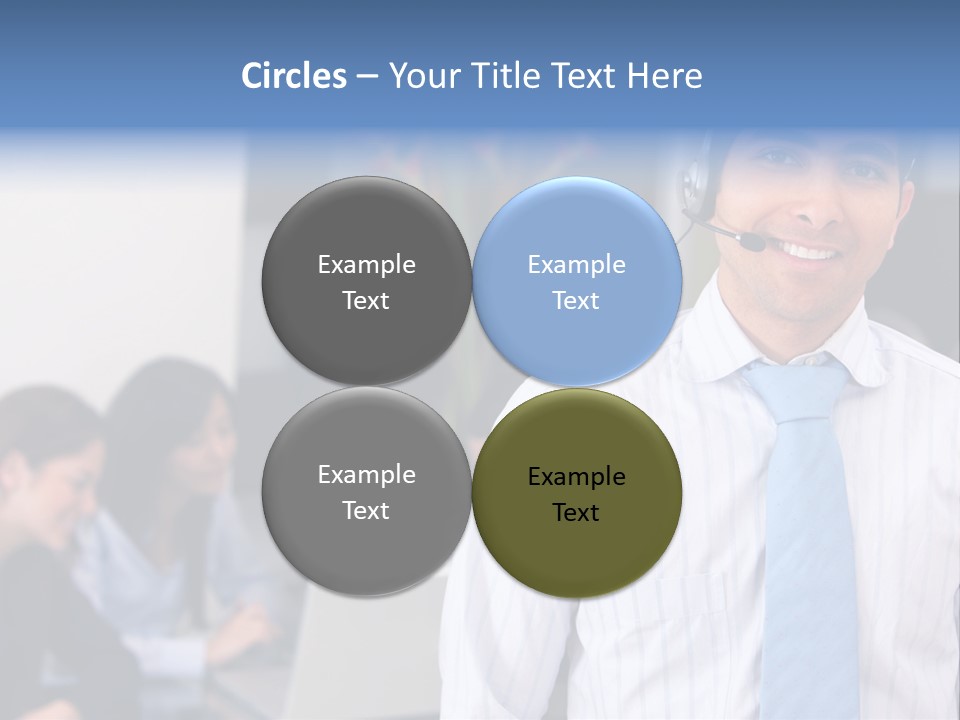 Help Communications Secretary PowerPoint Template