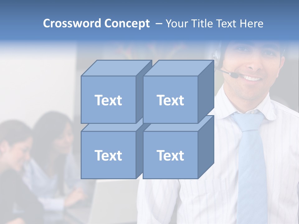 Help Communications Secretary PowerPoint Template