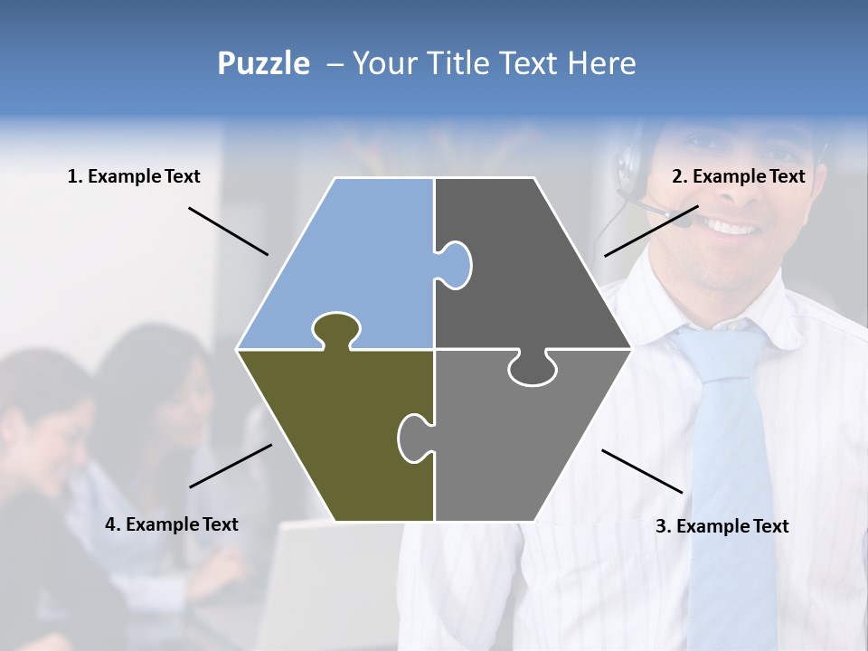 Help Communications Secretary PowerPoint Template