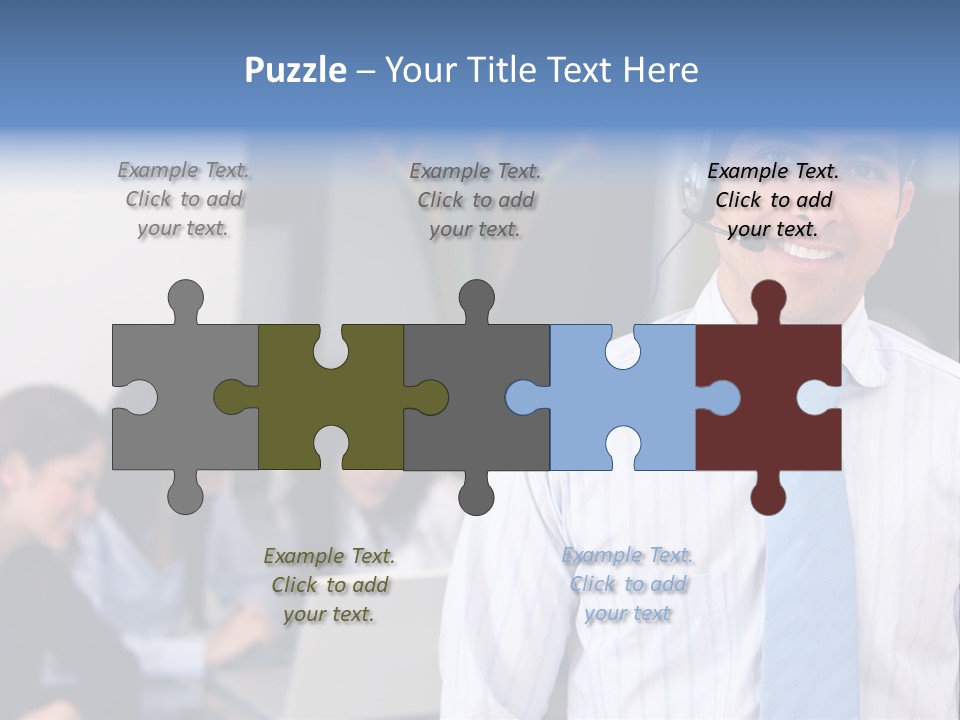 Help Communications Secretary PowerPoint Template