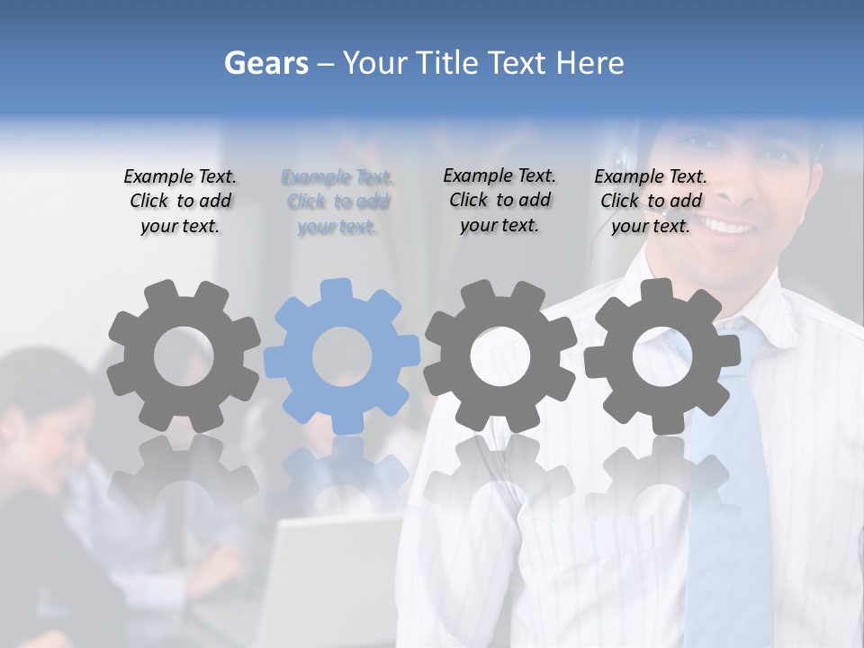 Help Communications Secretary PowerPoint Template