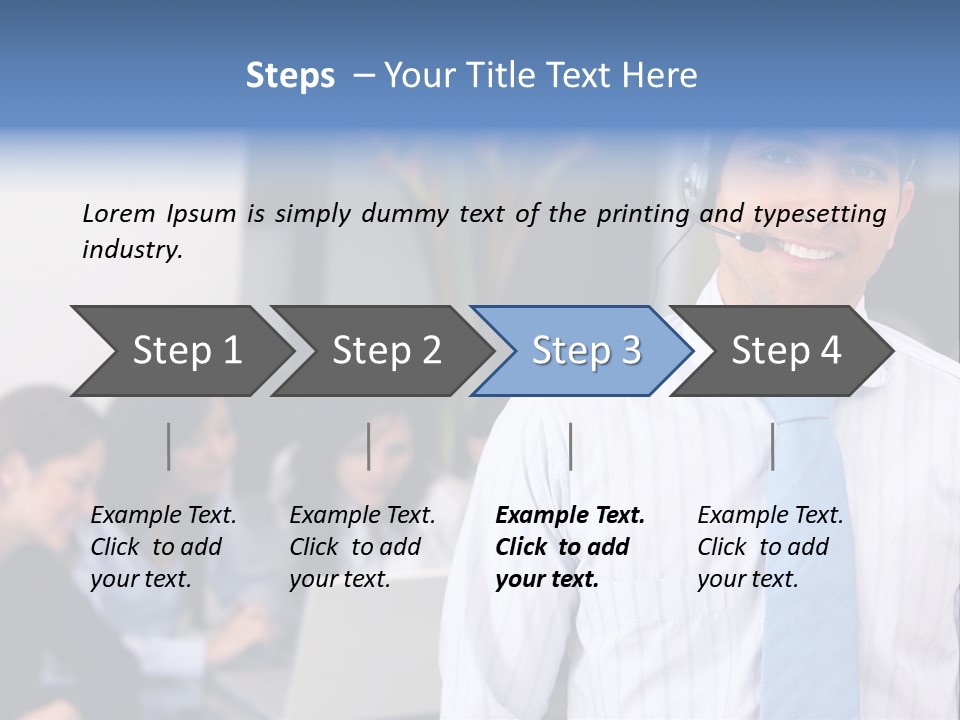 Help Communications Secretary PowerPoint Template