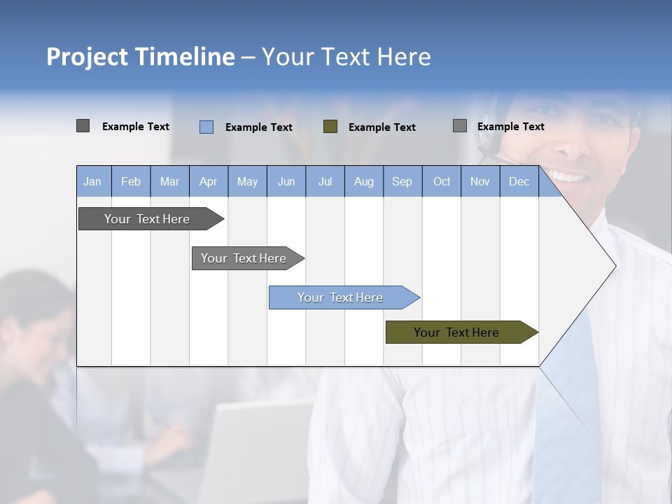 Help Communications Secretary PowerPoint Template
