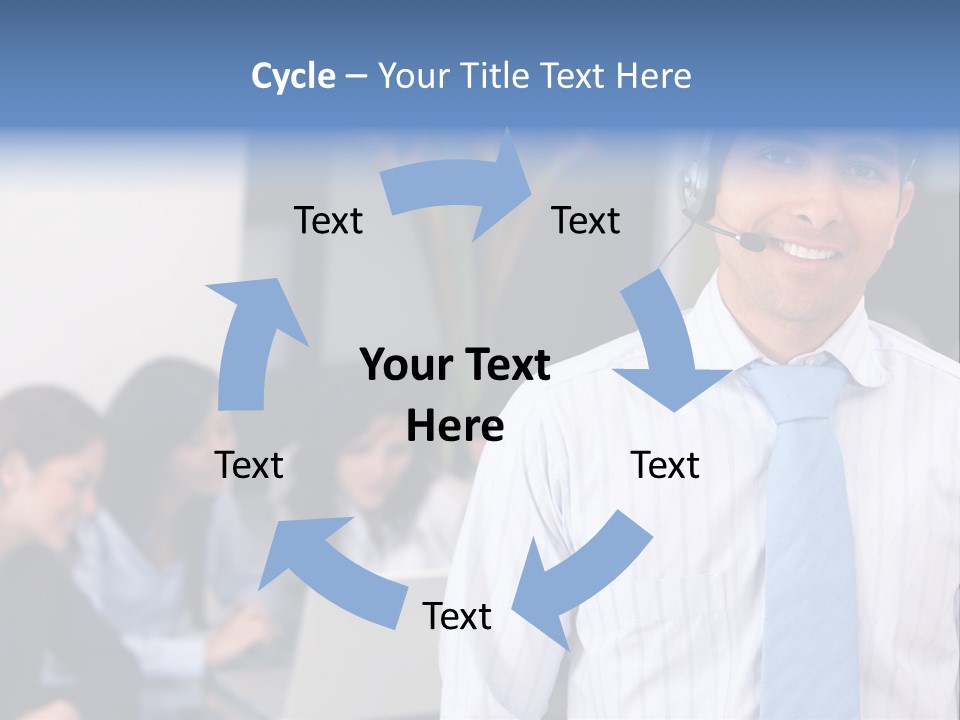 Help Communications Secretary PowerPoint Template