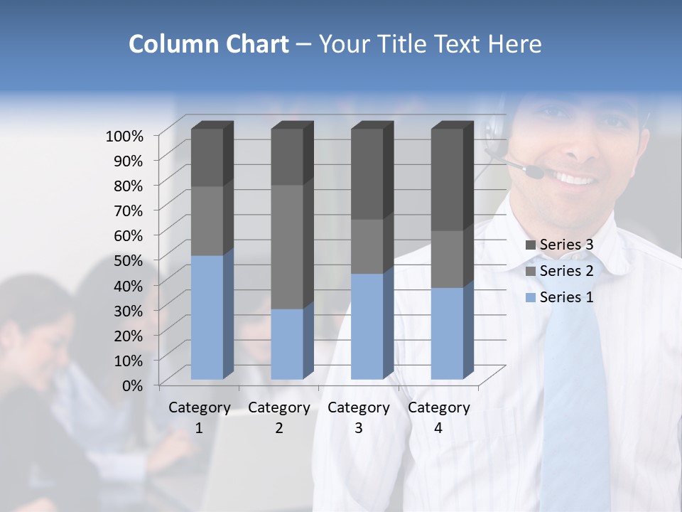 Help Communications Secretary PowerPoint Template