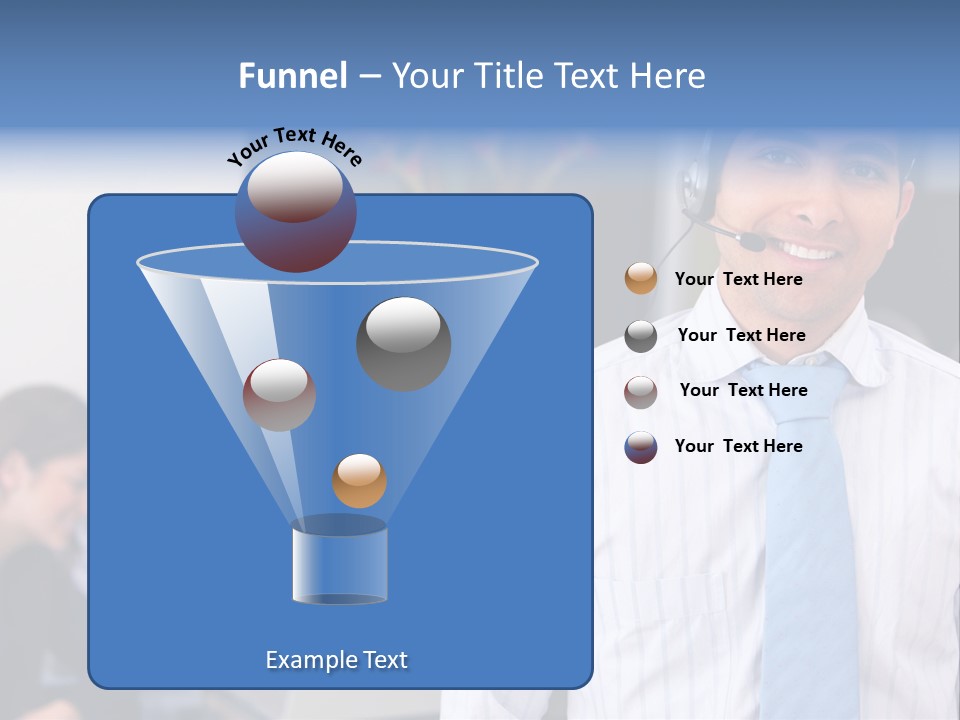 Help Communications Secretary PowerPoint Template