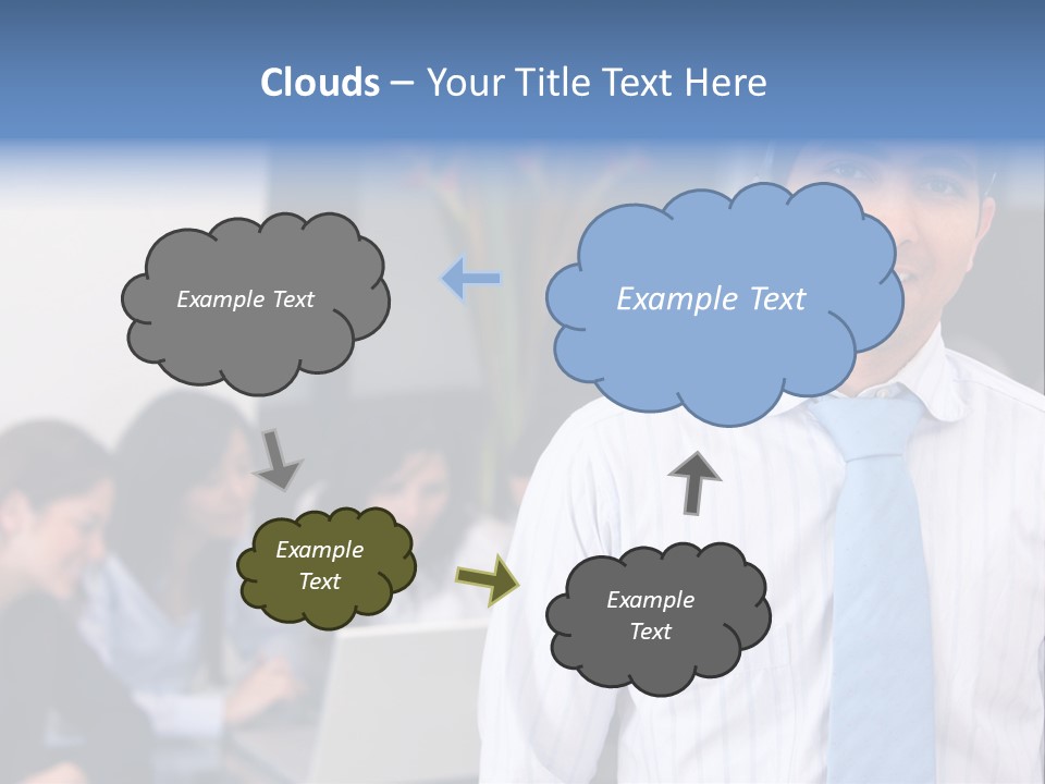 Help Communications Secretary PowerPoint Template