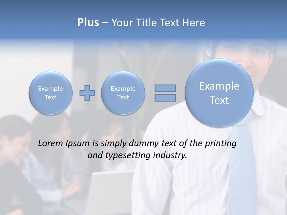Help Communications Secretary PowerPoint Template