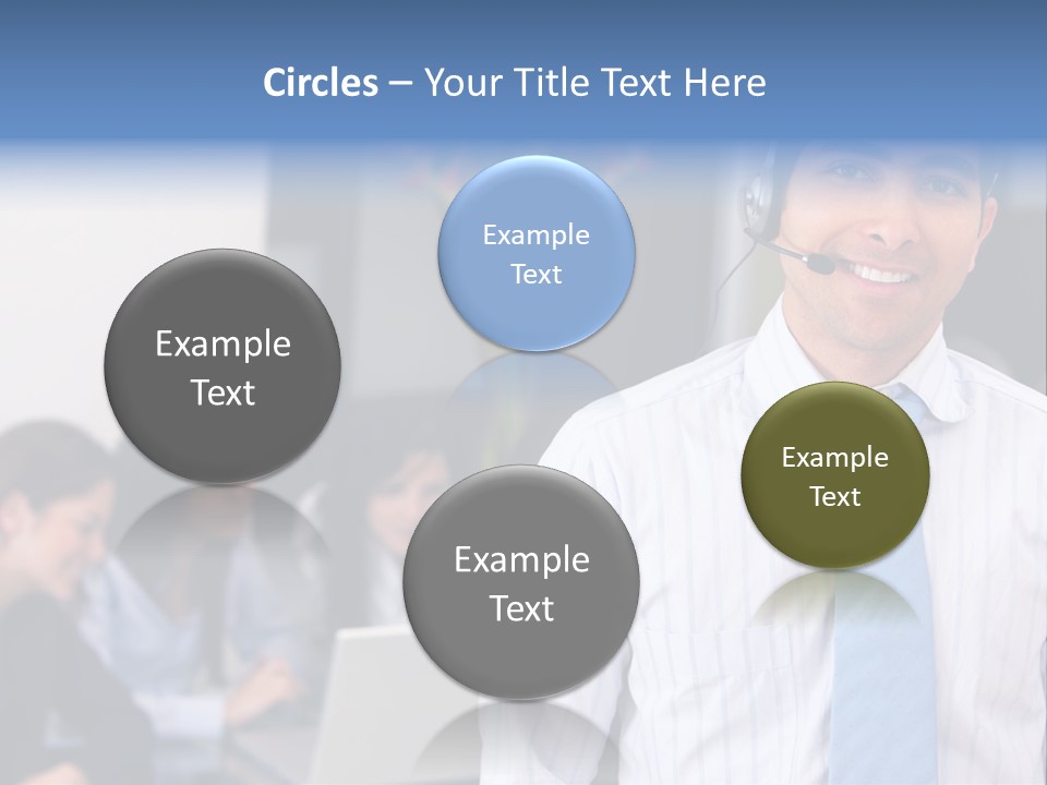 Help Communications Secretary PowerPoint Template