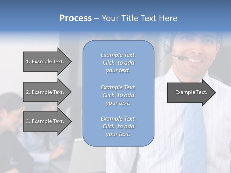 Help Communications Secretary PowerPoint Template