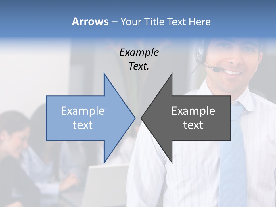 Help Communications Secretary PowerPoint Template