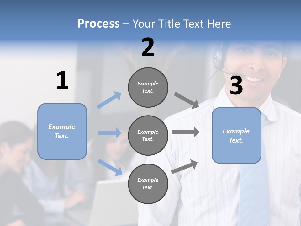 Help Communications Secretary PowerPoint Template