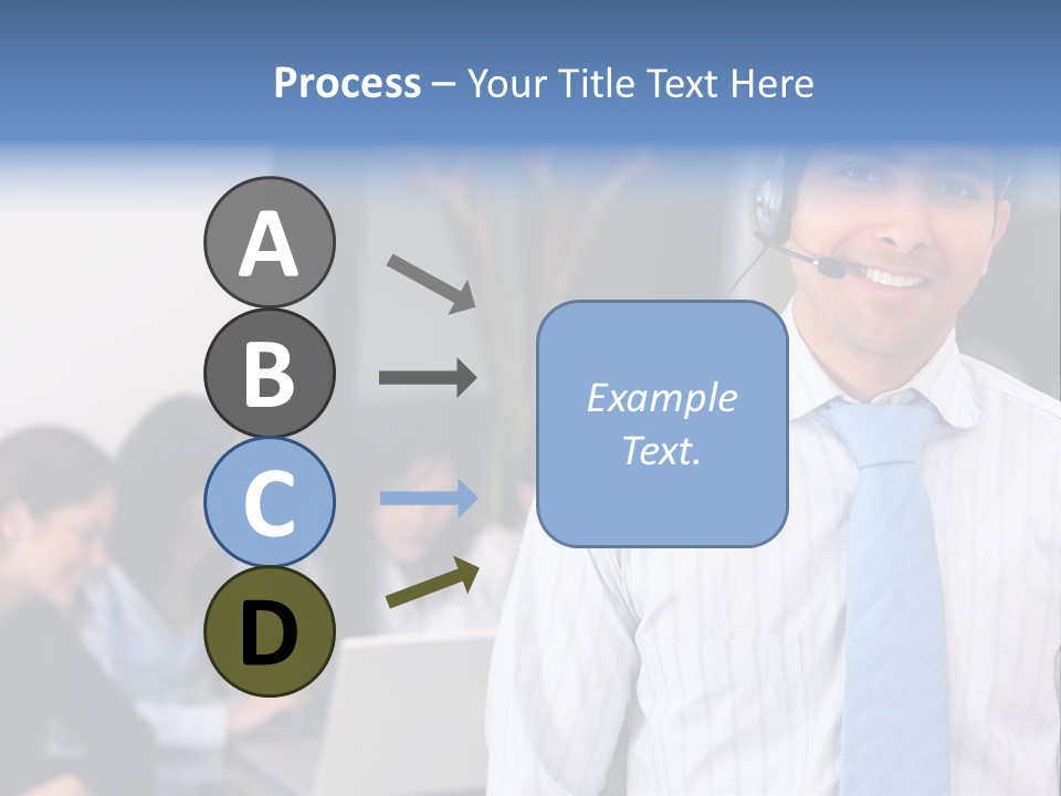 Help Communications Secretary PowerPoint Template