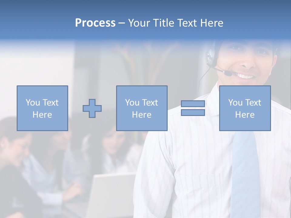 Help Communications Secretary PowerPoint Template