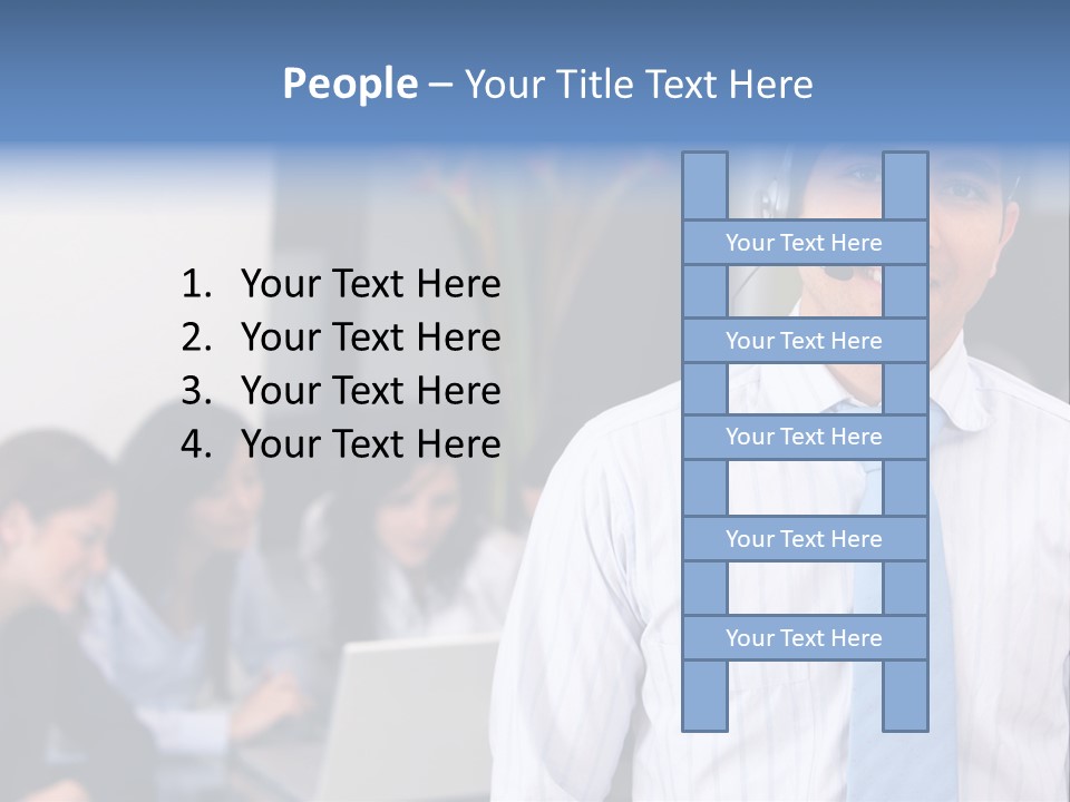 Help Communications Secretary PowerPoint Template