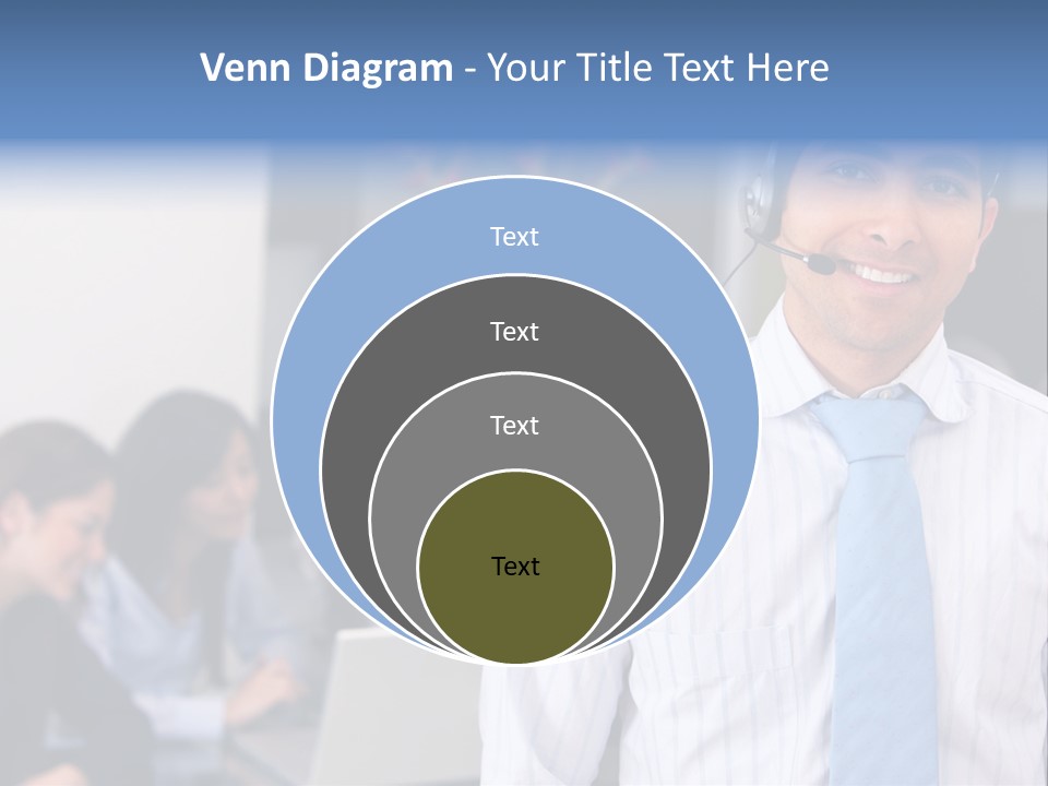 Help Communications Secretary PowerPoint Template