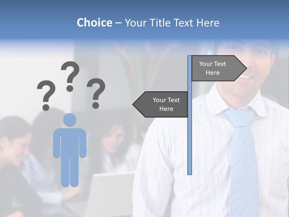 Help Communications Secretary PowerPoint Template
