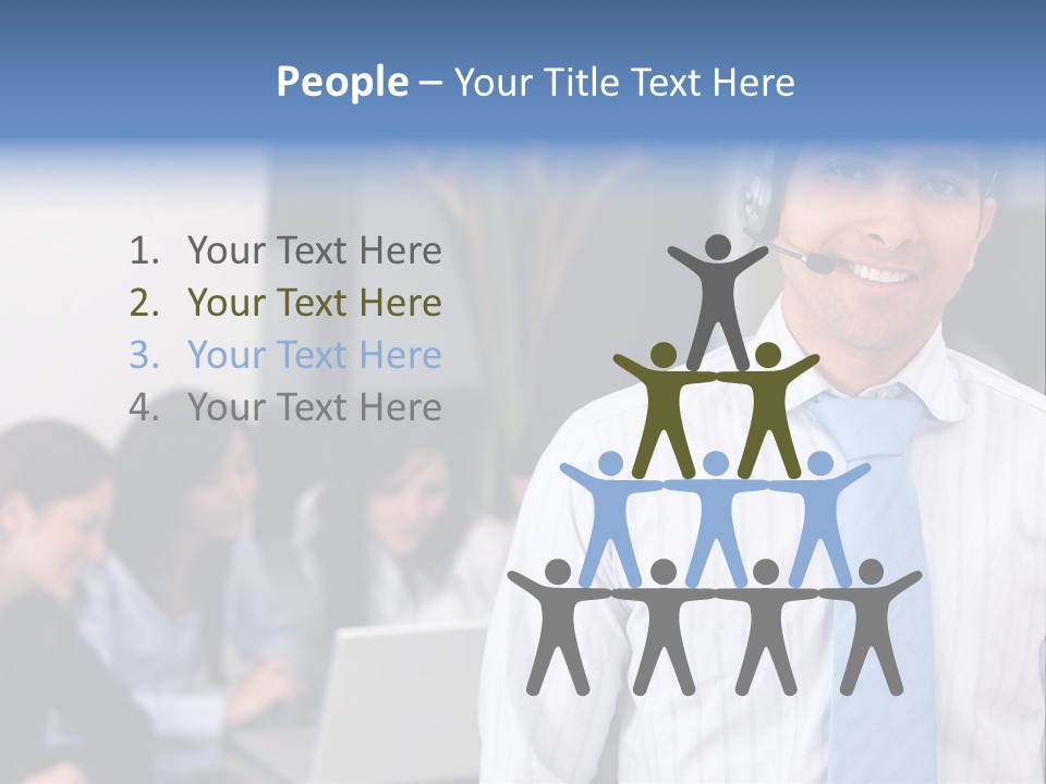 Help Communications Secretary PowerPoint Template