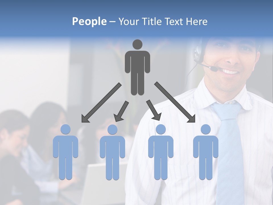 Help Communications Secretary PowerPoint Template