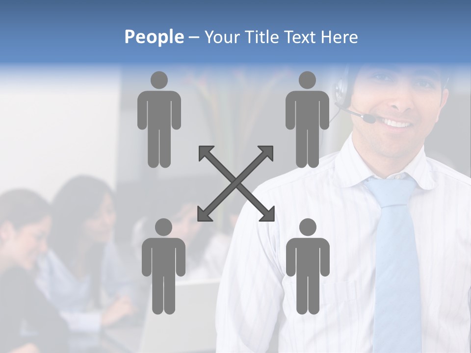 Help Communications Secretary PowerPoint Template