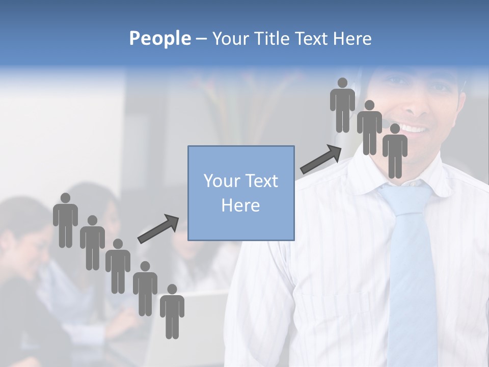 Help Communications Secretary PowerPoint Template