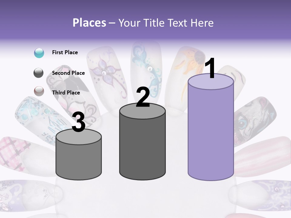 Manicure Fingernail Assists PowerPoint Template