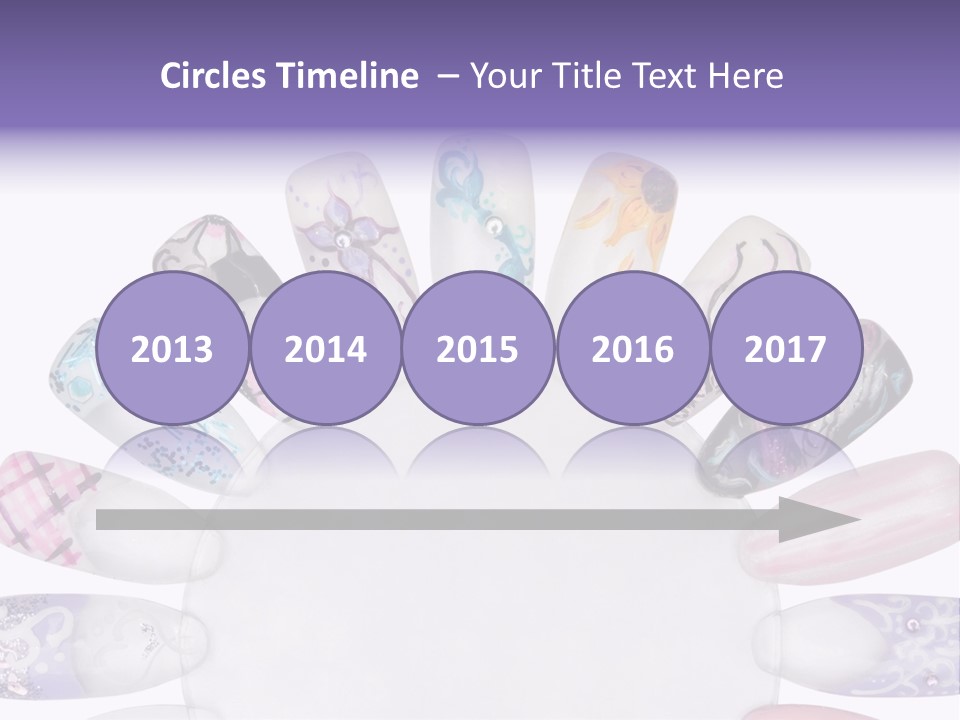 Manicure Fingernail Assists PowerPoint Template