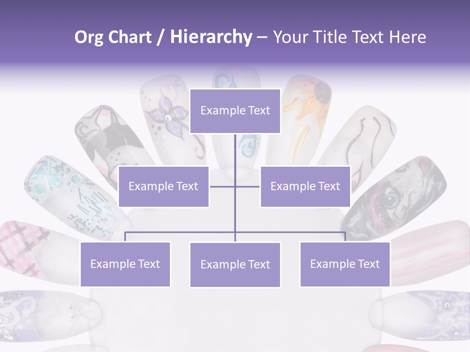 Manicure Fingernail Assists PowerPoint Template