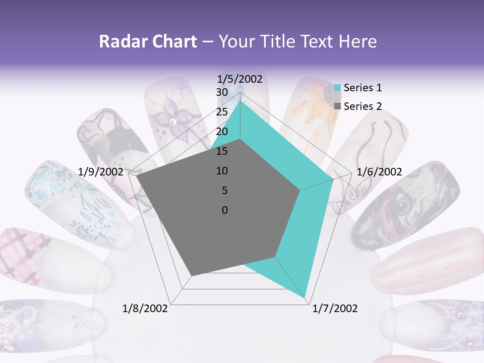 Manicure Fingernail Assists PowerPoint Template