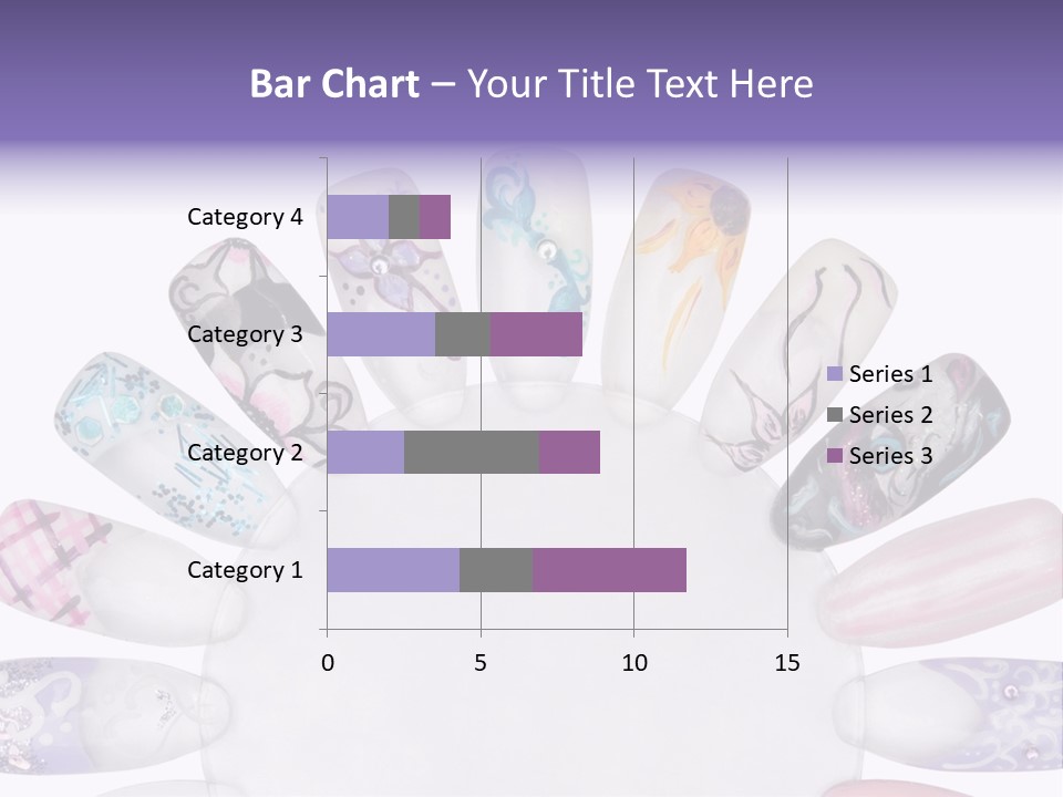 Manicure Fingernail Assists PowerPoint Template